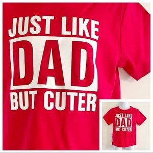 🆕Baby Boy’s The Children’s Place JUST LIKE DAD BUT CUTER Tee